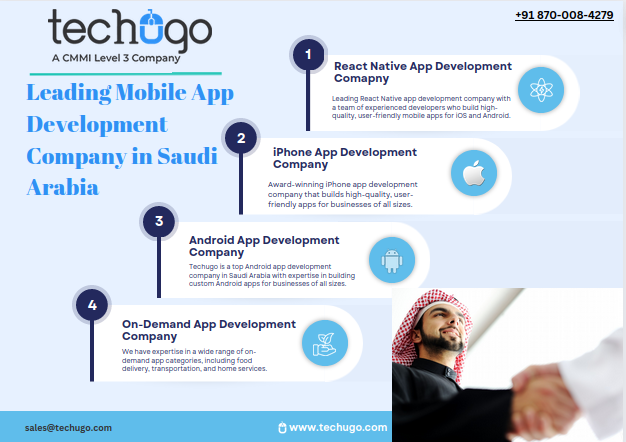 Saudi Arabia's Premier Mobile App Developer: Techugo at Your Service