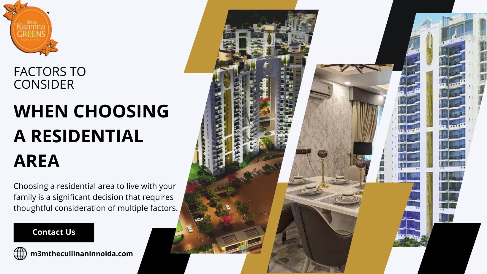 Factors to Consider When Choosing a Residential Area to Live with Family – Article Wood – Bloggers Unite India