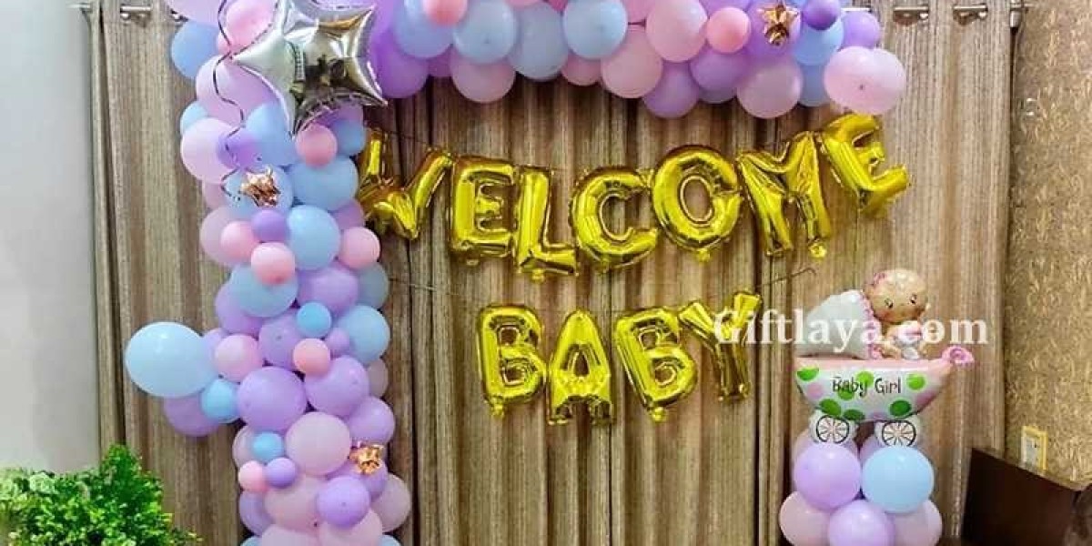 Welcome Baby Decorations for Baby Girl or Boy at Home