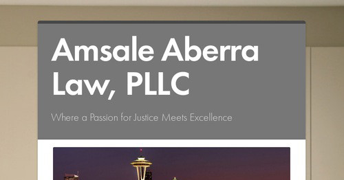 Amsale Aberra Law, PLLC | Smore Newsletters