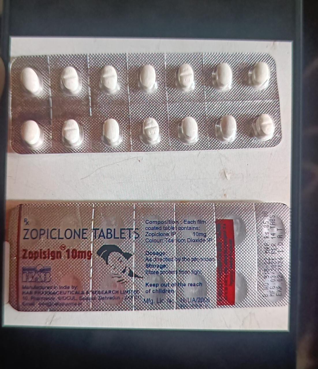 Zopiclone Zopisign 10mg: medicine used for sleeping problems - WriteUpCafe.com