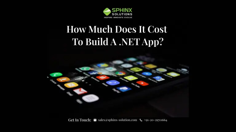 How Much Does It Cost To Build A .NET App? |