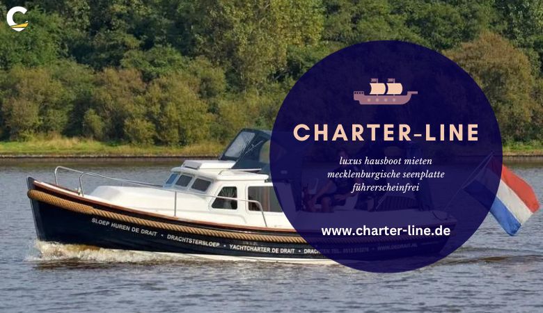 luxus hausboot mieten mecklenburgische seenplatte führerscheinfrei – Charter Line