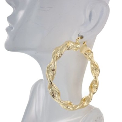 Engraved Hoop Earrings Profile Picture