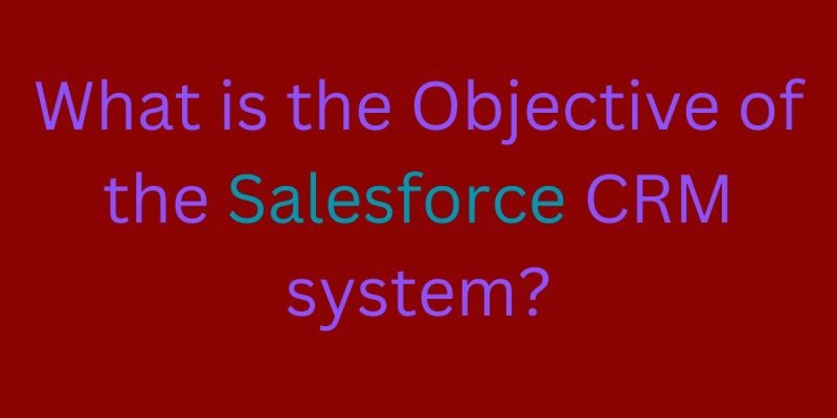 What is the Objective of the Salesforce CRM system?
