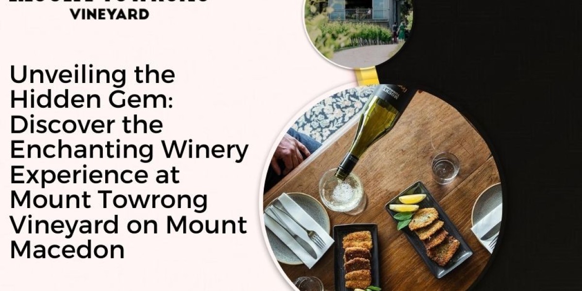 Unveiling the Hidden Gem: Discover the Enchanting Winery Experience at Mount Towrong Vineyard on Mount Macedon ‍