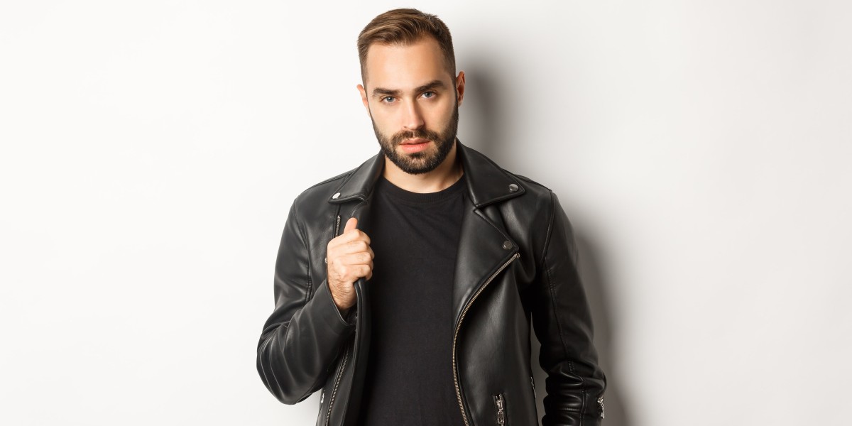 Elevate Your Style with a Men's Black Leather Jacket from Markhorwear