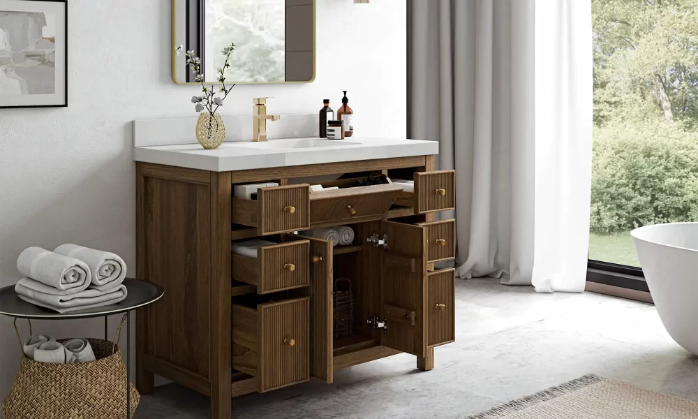 Elevate Your Bathroom with High-Quality Bath Cabinets Near Me - forge innovate flow