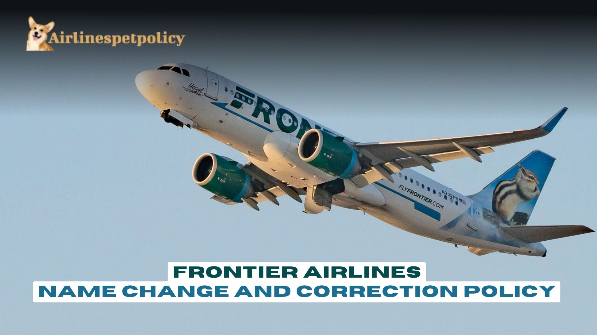 Frontier Airlines Name Change | Correction Policy & Fee