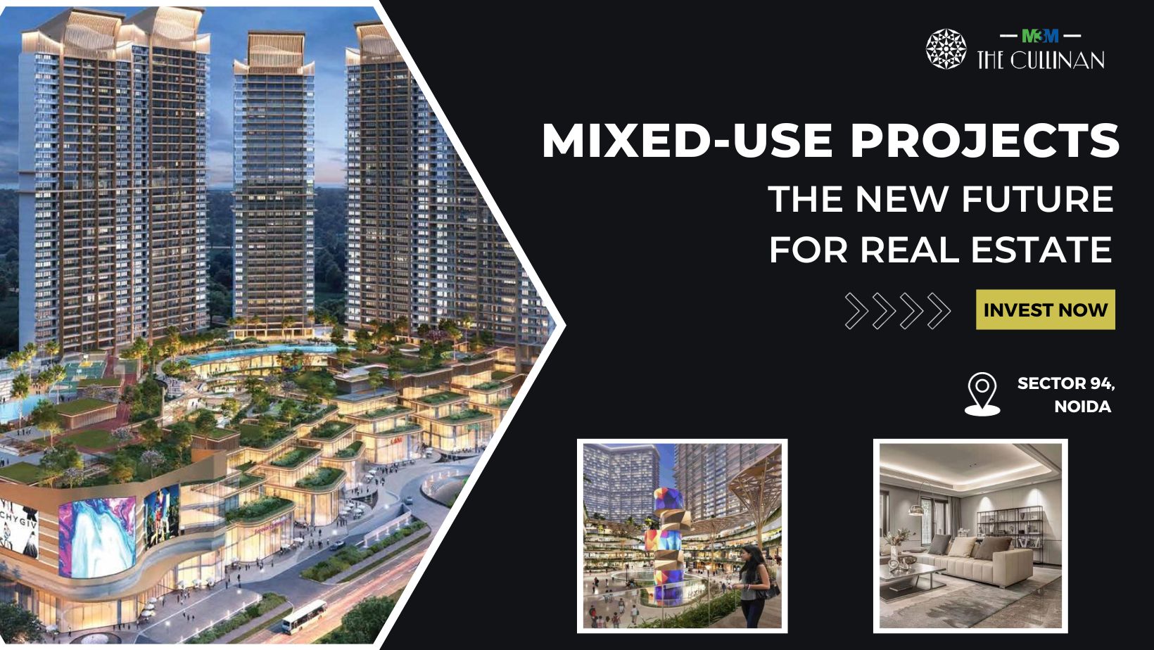How mixed-use Projects are the new future for Real Estate - M3M The Cullinan