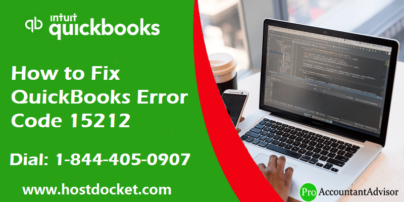 How to Fix QuickBooks Error Code 15212? [Complete Guide]