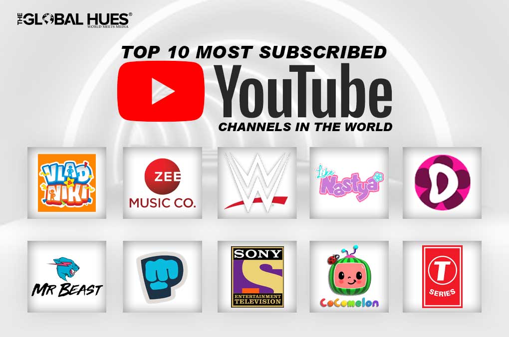 Top 10 Most Subscribed YouTube Channels In The World