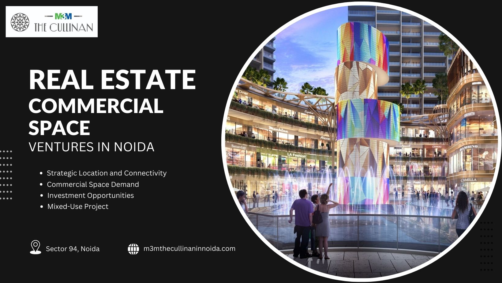 The Growing Market for Real Estate Commercial Space Ventures in Noida - eWebQuest