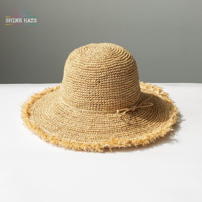 Buy Luxury Raffia Bowler Hepburn Straw Hats Profile Picture