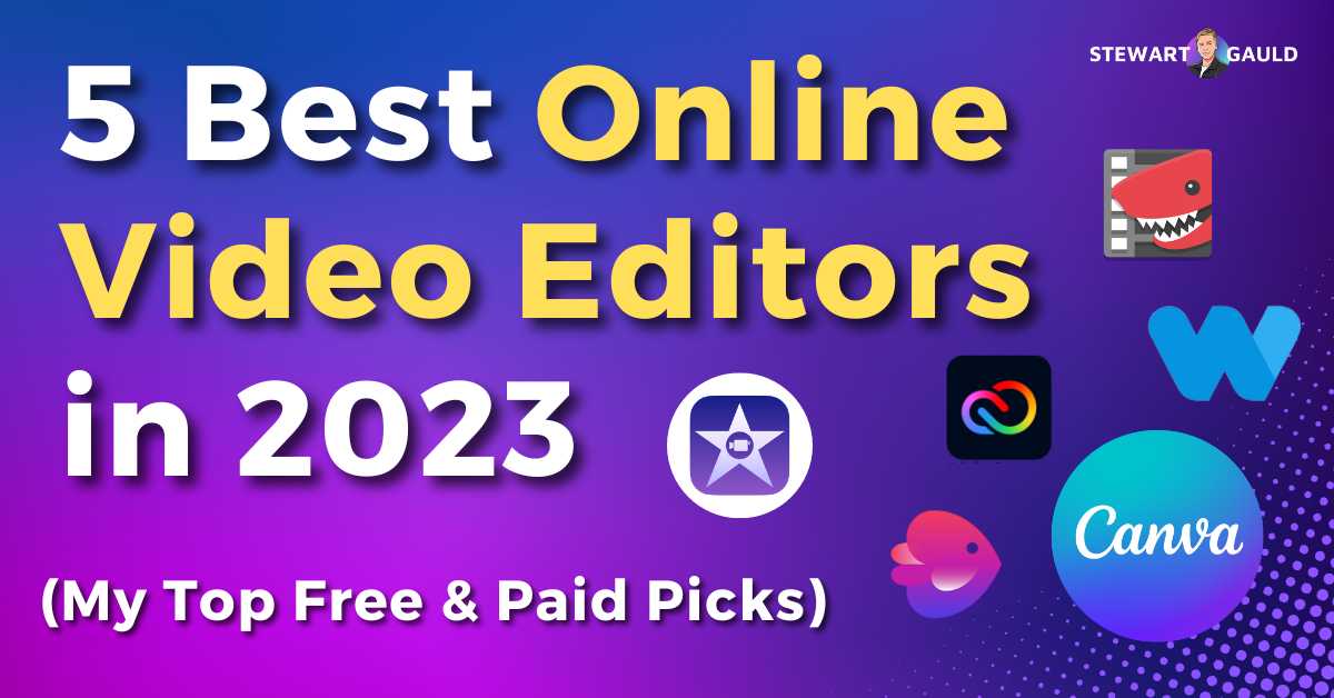 5 Best Online Video Editors in 2023 (My Top Free & Paid Choices)