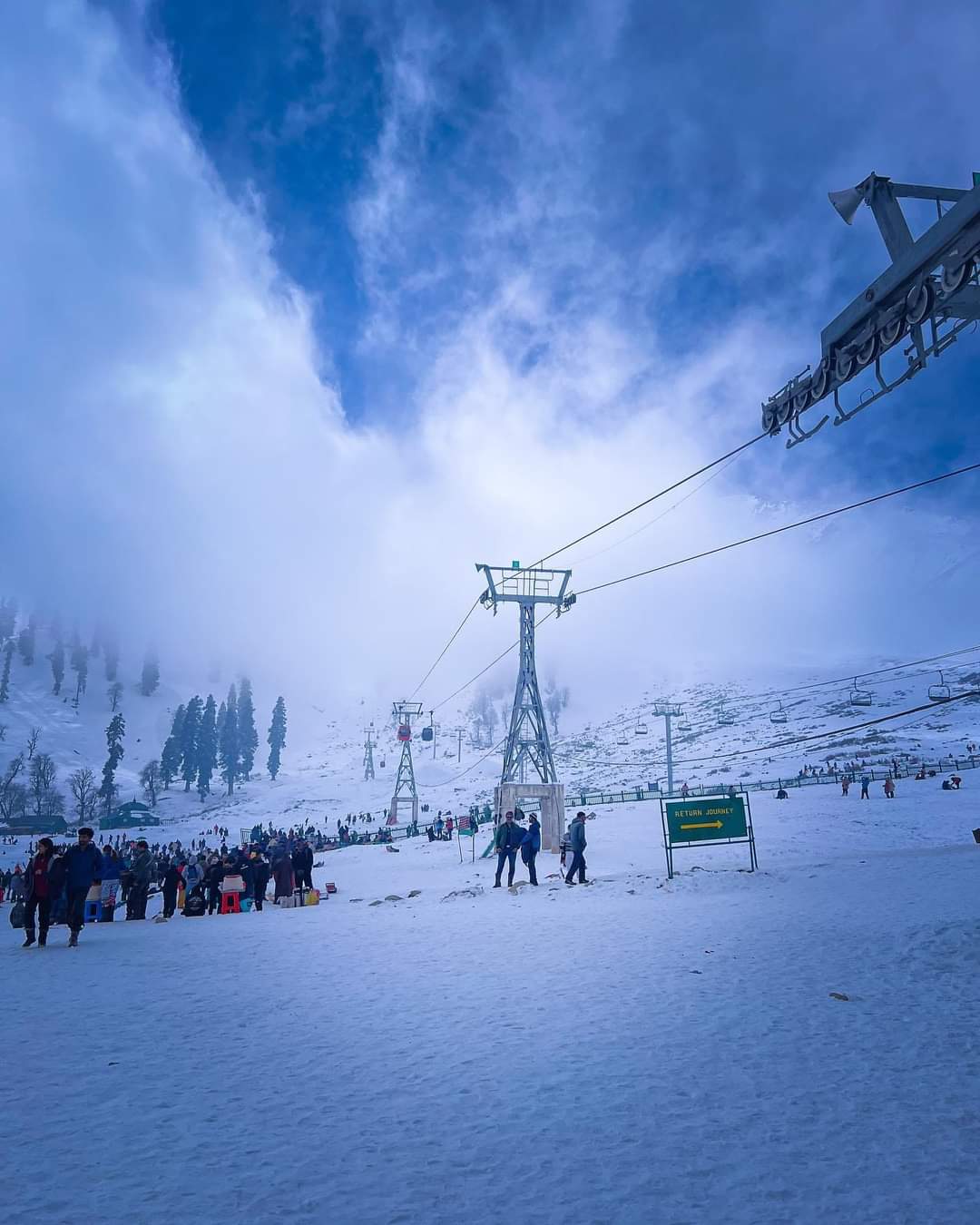 gulmarg gondola | gulmarg gondola height | what is Gulmarg gondola ride - Natural Pen Writers