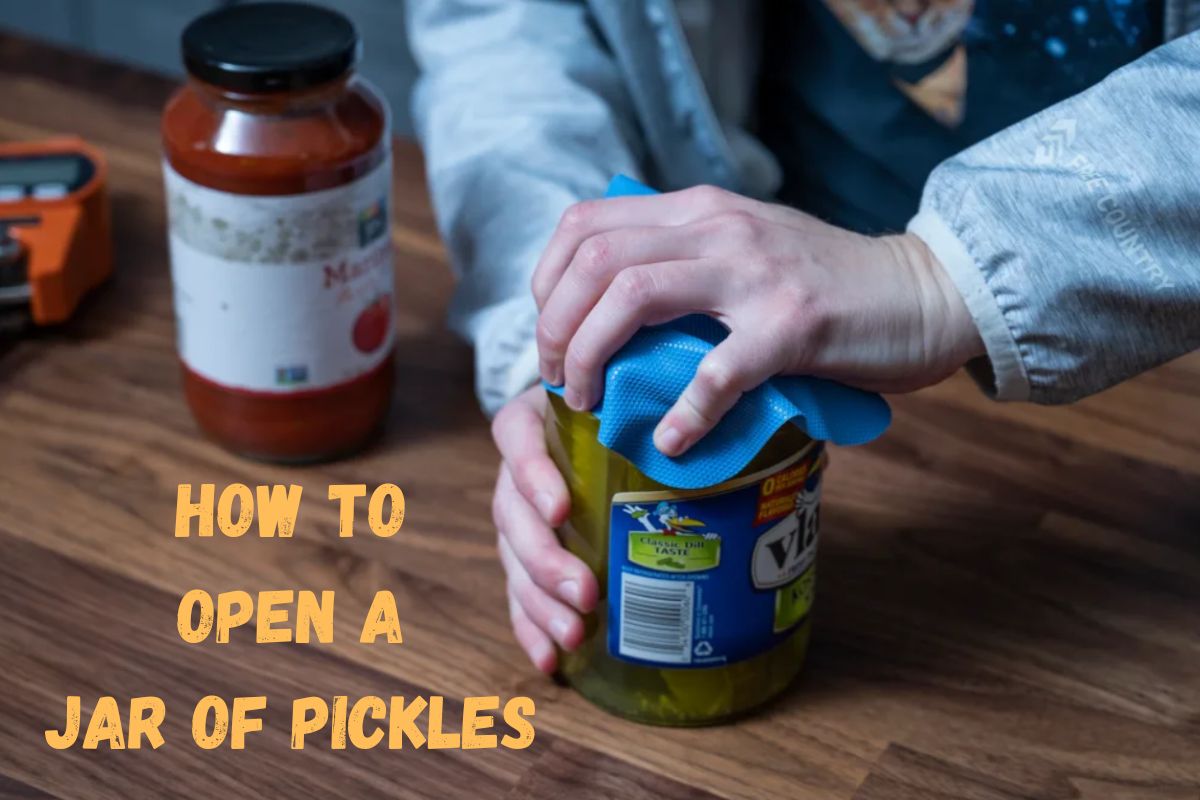 How to Open a Jar of Pickles - The Kitchen Kits
