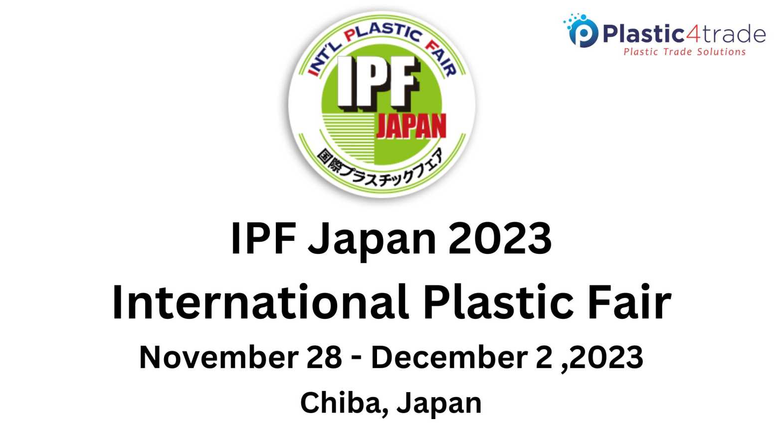 IPF – International Plastic Exhibition in Japan