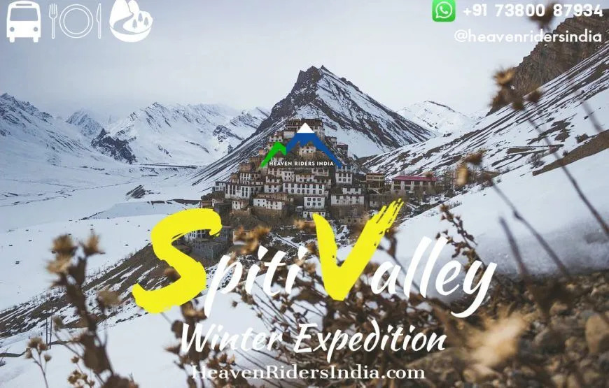 Heaven Riders India — Embark on an Enchanting Winter Expedition: Spiti...