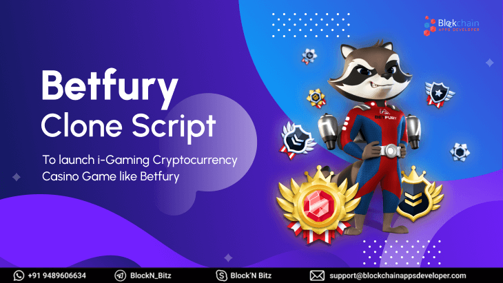 Betfury Clone Script | Launch i-Gaming Crypto Casino Game like Betfury