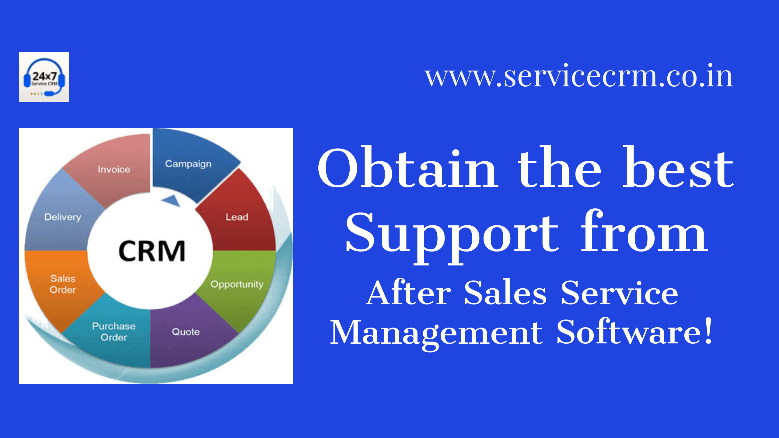 Best sales customer service management system - Service CRM