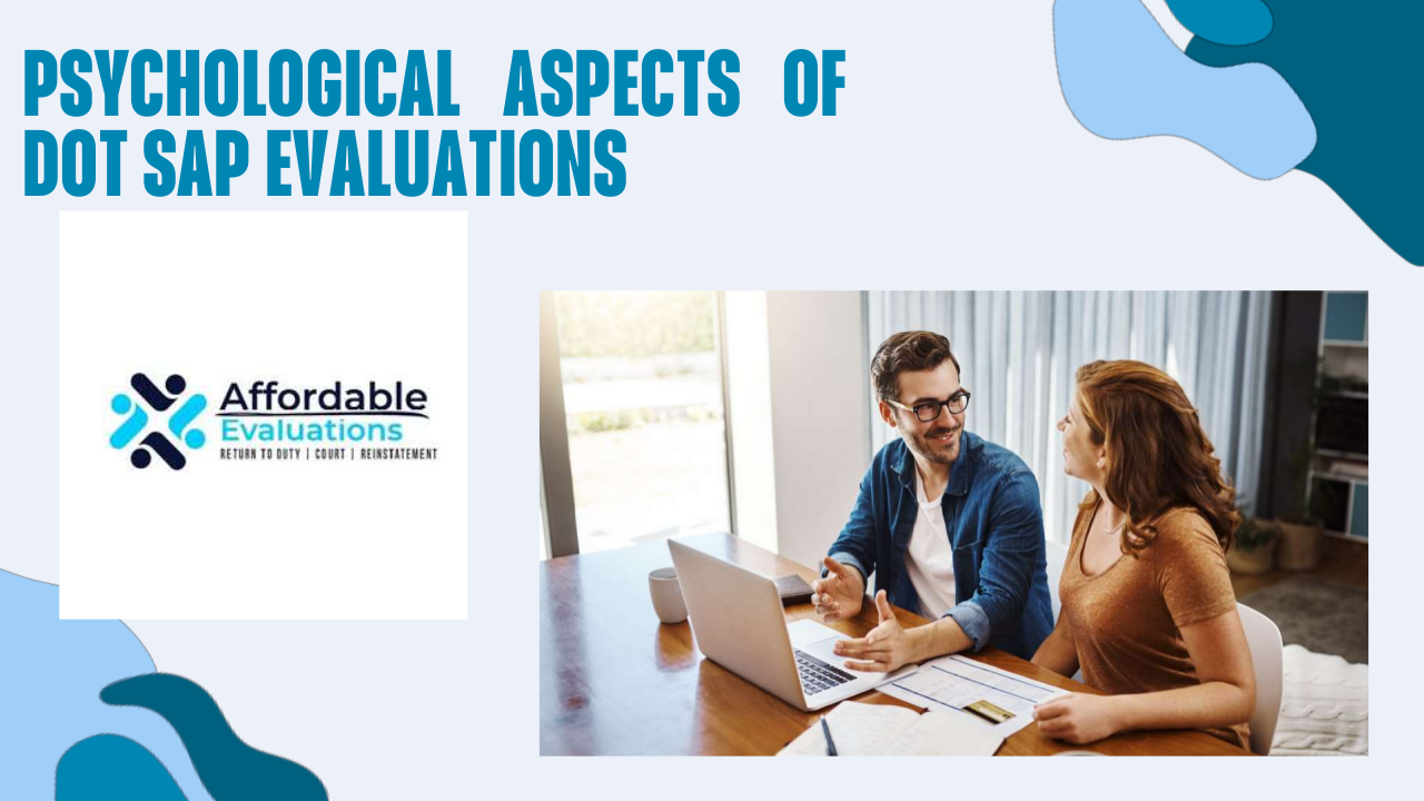 Psychological Aspects of DOT SAP Evaluations