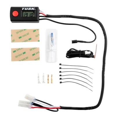 TUSK DIGITAL RADIATOR FAN KIT REPLACEMENT THERMOSTAT BLACK Profile Picture