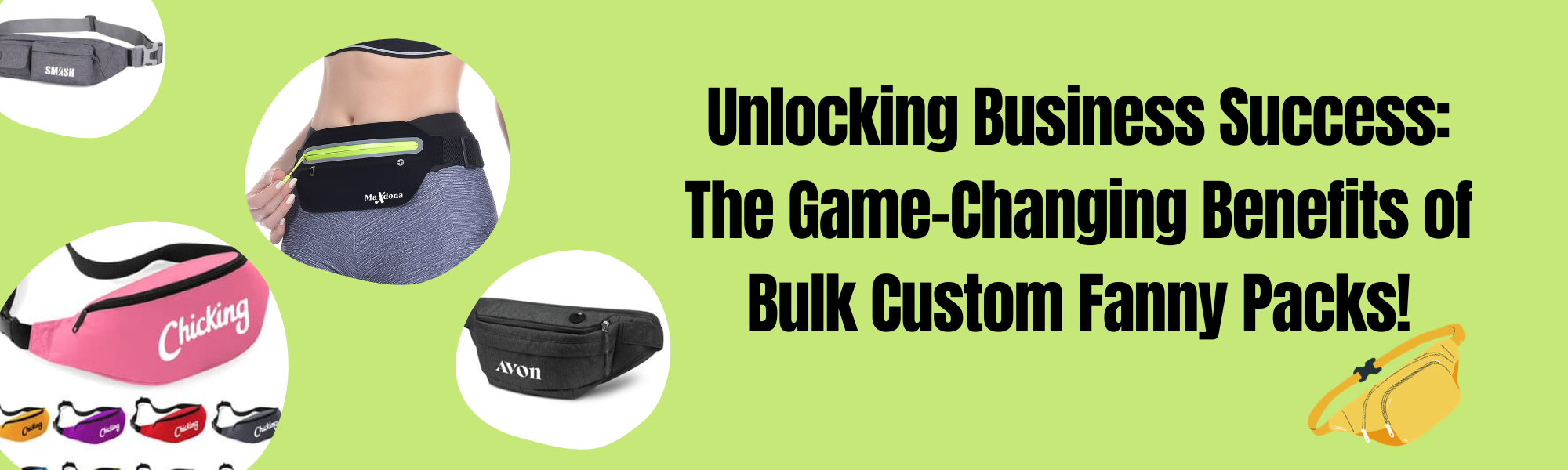 The Game-Changing Benefits of Bulk Custom Fanny Packs