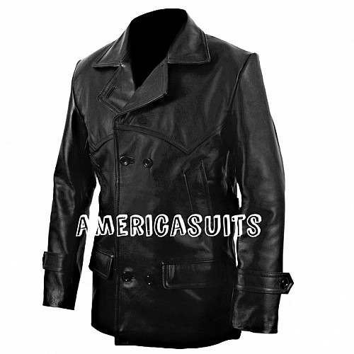 Black Leather Jacket For Men | americasuits.com