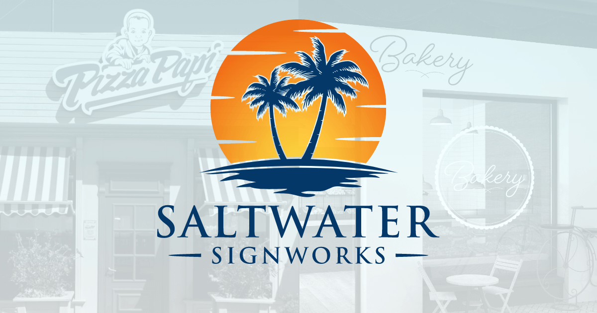 Lobby Signs Wilmington, NC | Custom Office Lobby & Reception Signs | Saltwater Signworks