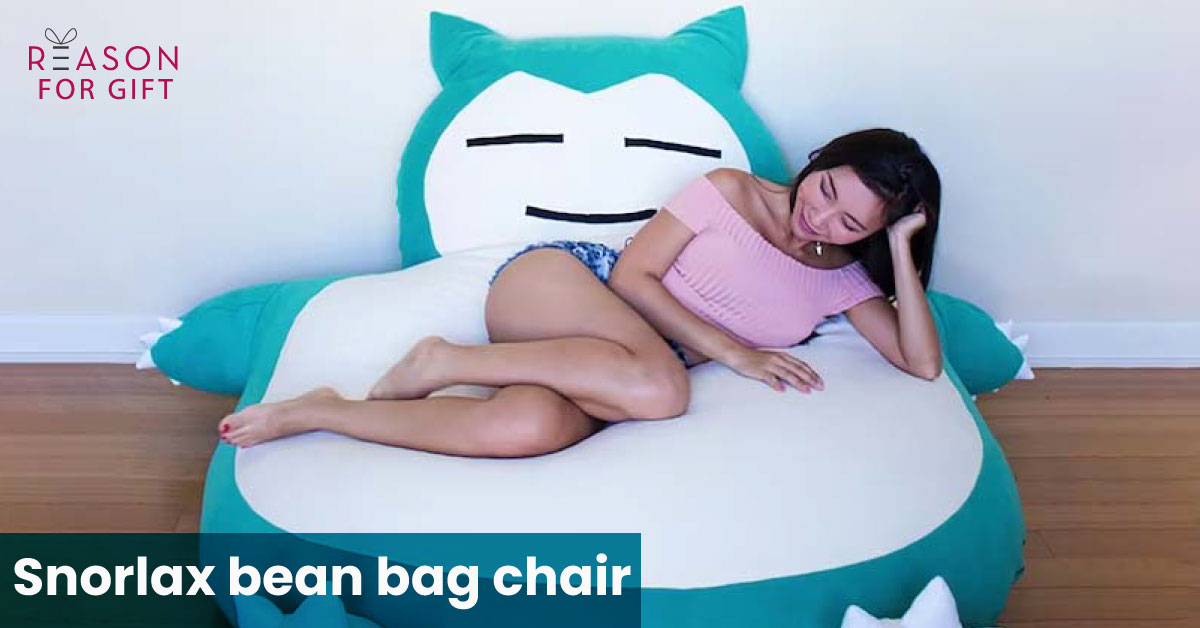 Giant Snorlax Bean Bag Chair: Plush Comfort for Pokemon Fans
