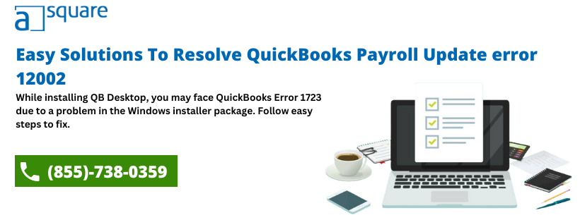 Quick Solutions To Fix QuickBooks Payroll Update error 12002