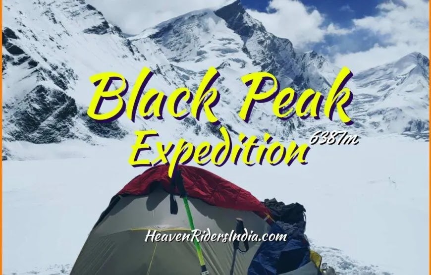 Conquering the Majestic Black Peak: A Thrilling Expedition with Heaven Riders India