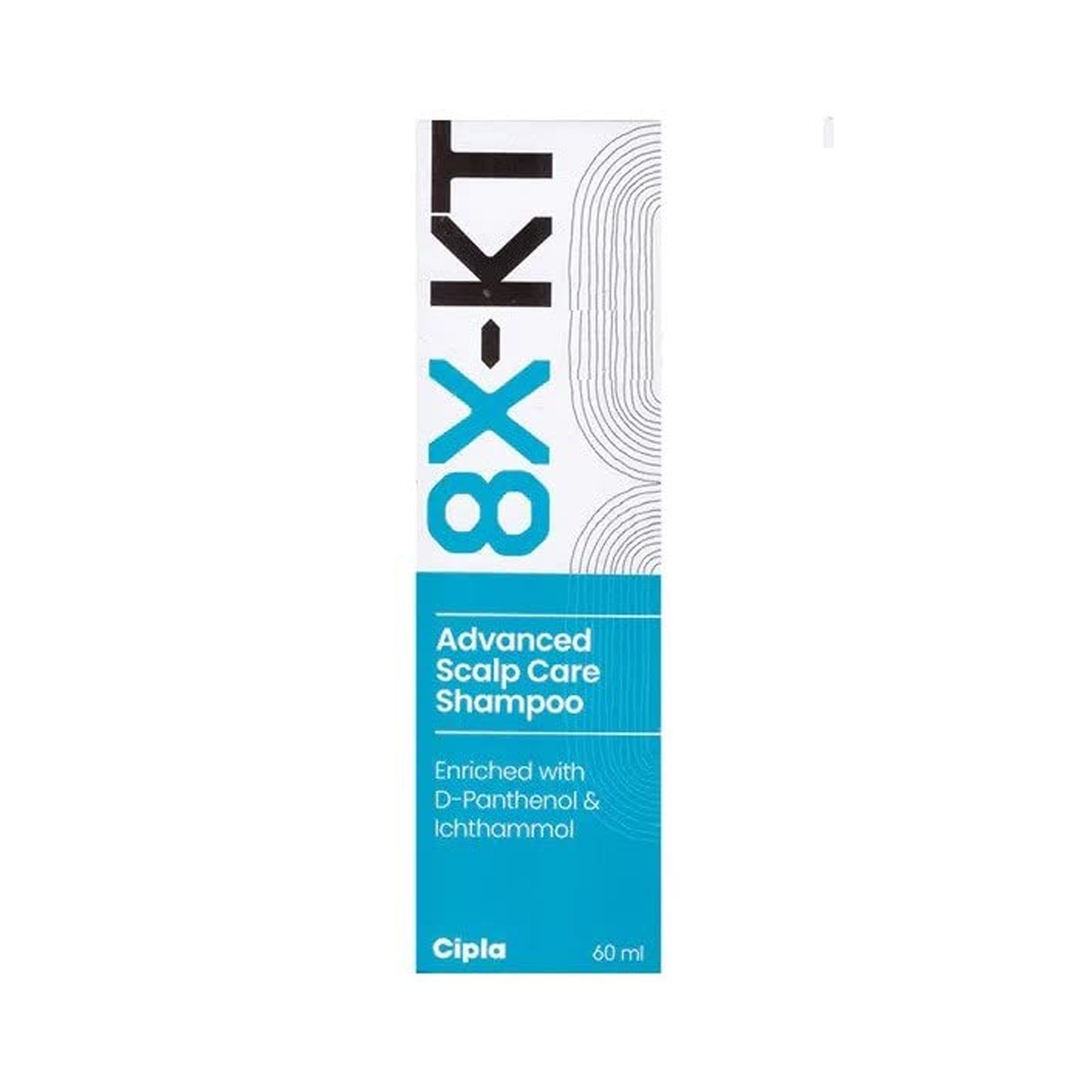 Buy 8X KT Advanced Scalp Care Shampoo | 60 ml