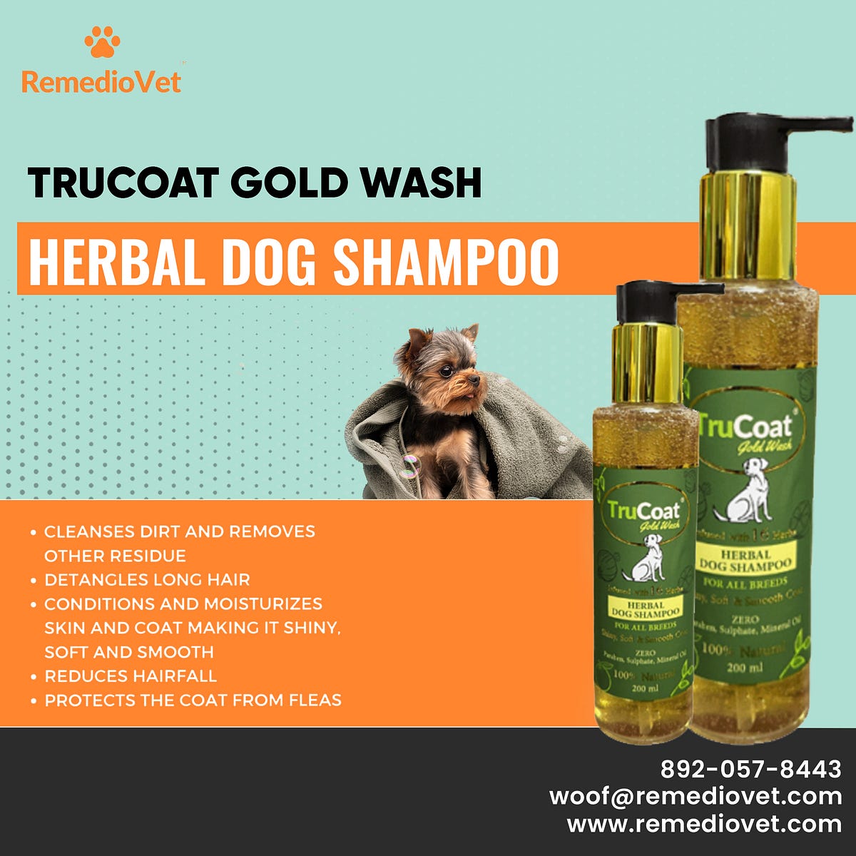 4 Benefits of Using Herbal Dog Shampoo on Your Pets | by Remediovet | Nov, 2023 | Medium