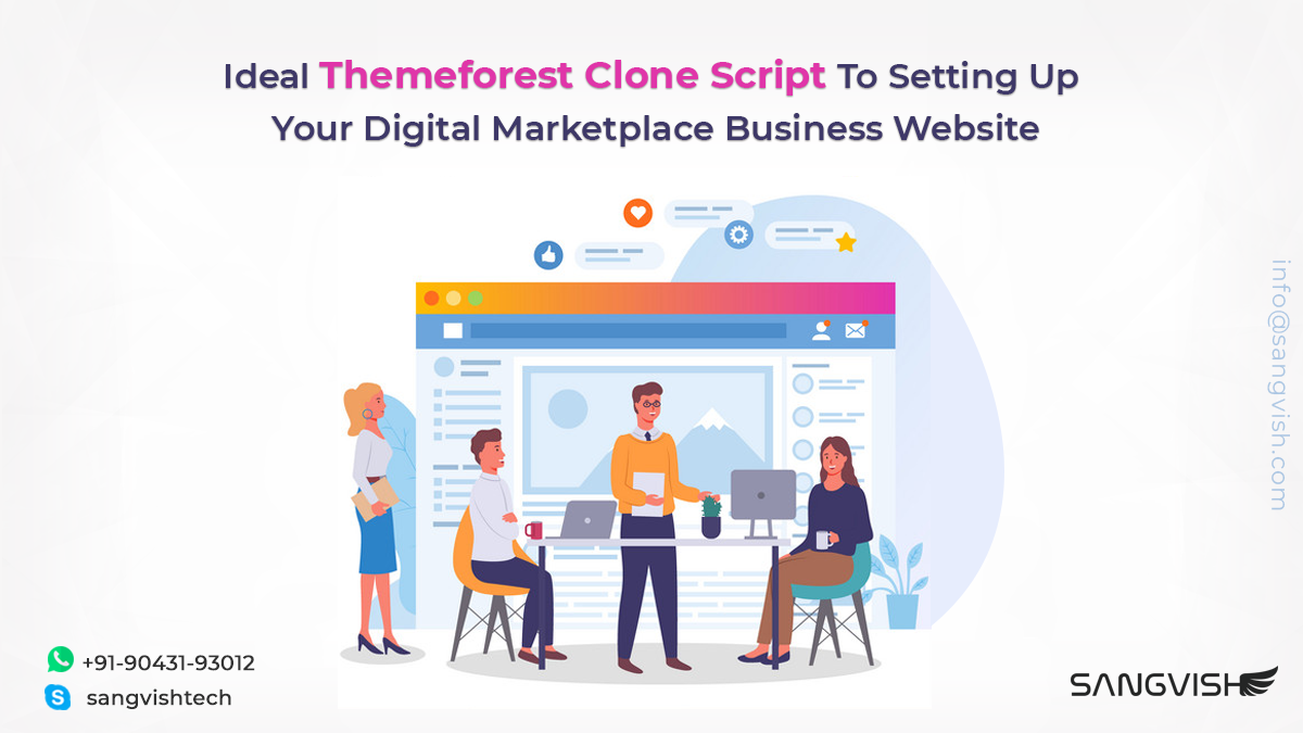Themeforest Clone Script to Setting up Your Digital Marketplace Website