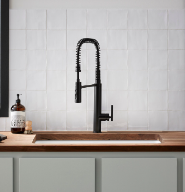 Black Kitchen Taps For A Timeless, Sophisticated Kitchen Decor -