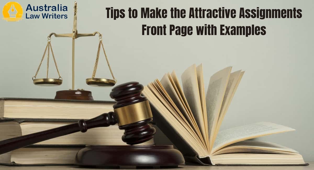 Tips to Make the Attractive Assignments Front Page with Examples