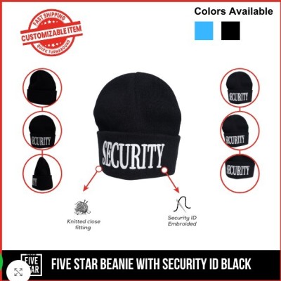 Stay Cozy and Secure with the Five-Star Beanie with Security ID Profile Picture