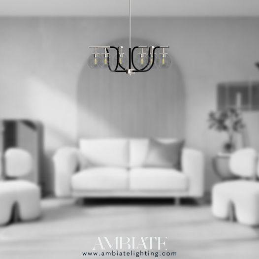 The Timeless Charm of Clear Glass Chandeliers: a Complete Guide – Ambiate Lighting