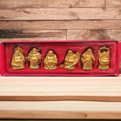 Golden laughing Buddha statue Profile Picture