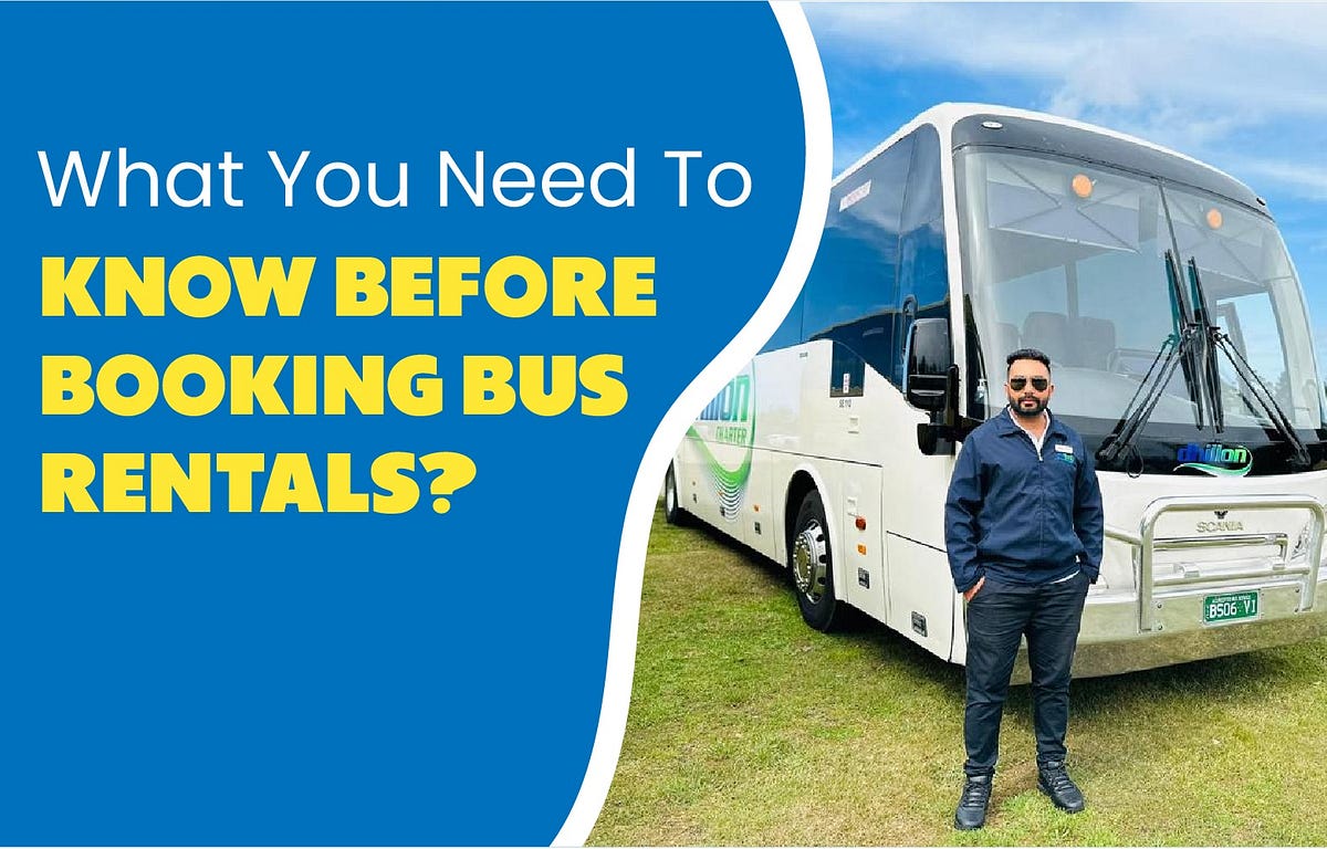 Crucial Details to Be Aware of When Booking Bus Rentals