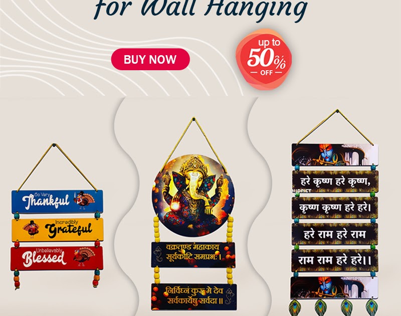 Buy Home Decor Items for Wall Hanging Online Upto 50% Discount | BookYourGift
