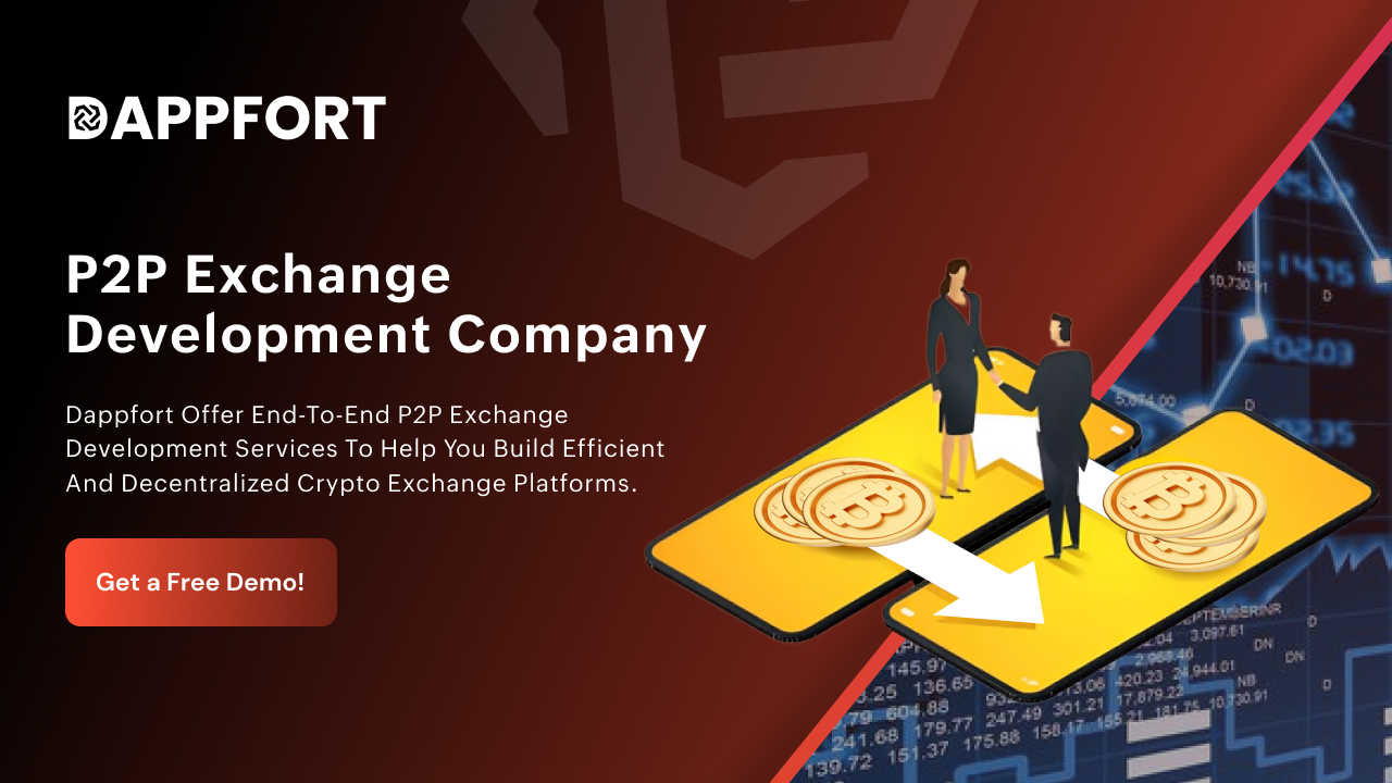 P2P cryptocurrency exchange development company | Dappfort