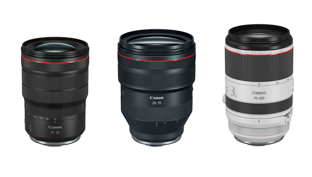 Step Up Your Game in 2024 With the Canon Holy Trinity of Lenses
