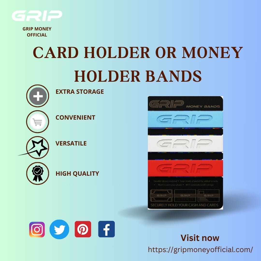 Choosing the Right Card Holder Band for Your Needs | by Grip Money Official | Jan, 2024 | Medium