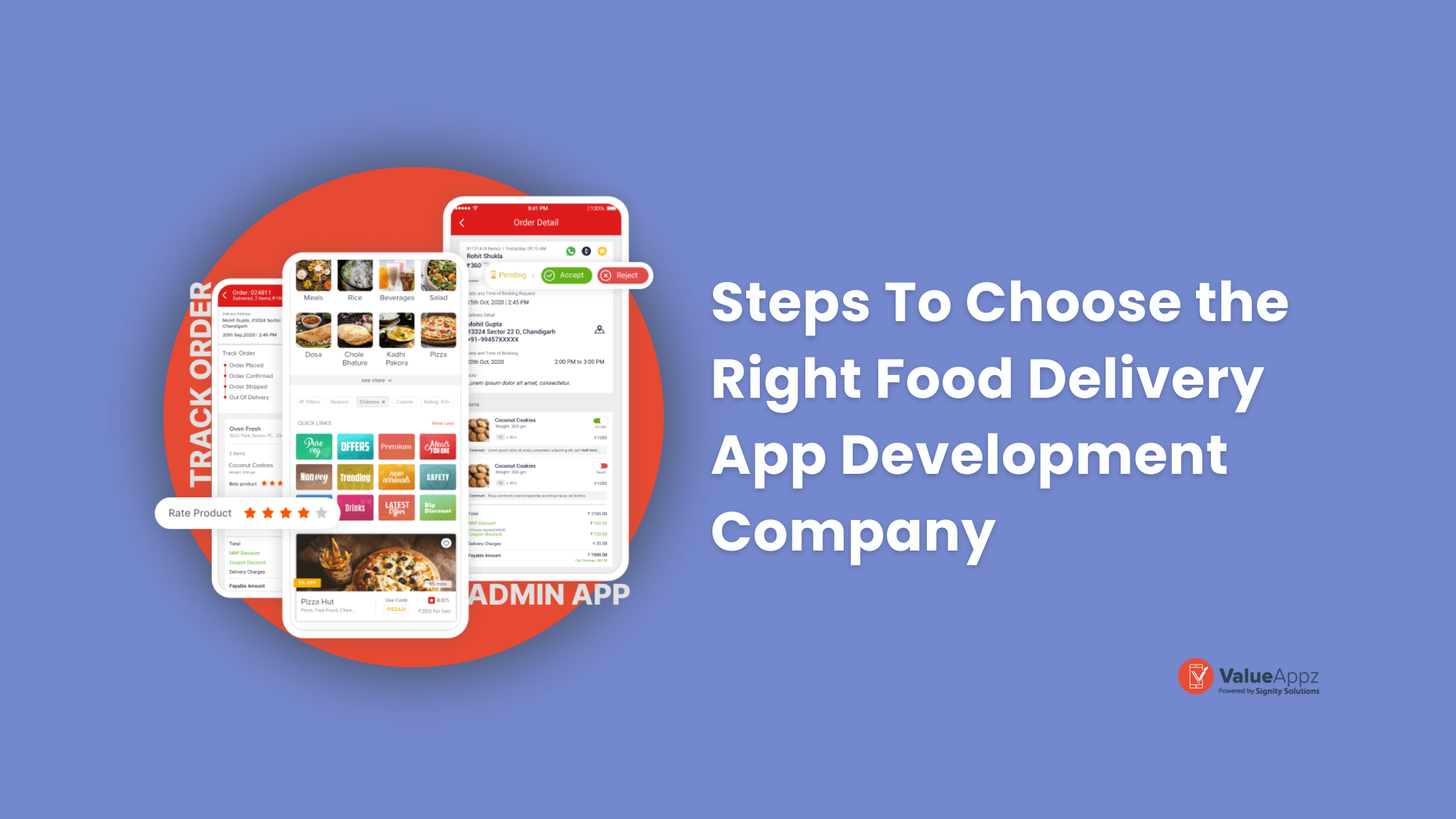 7 Steps to Choose the Right Food Delivery App Development Company