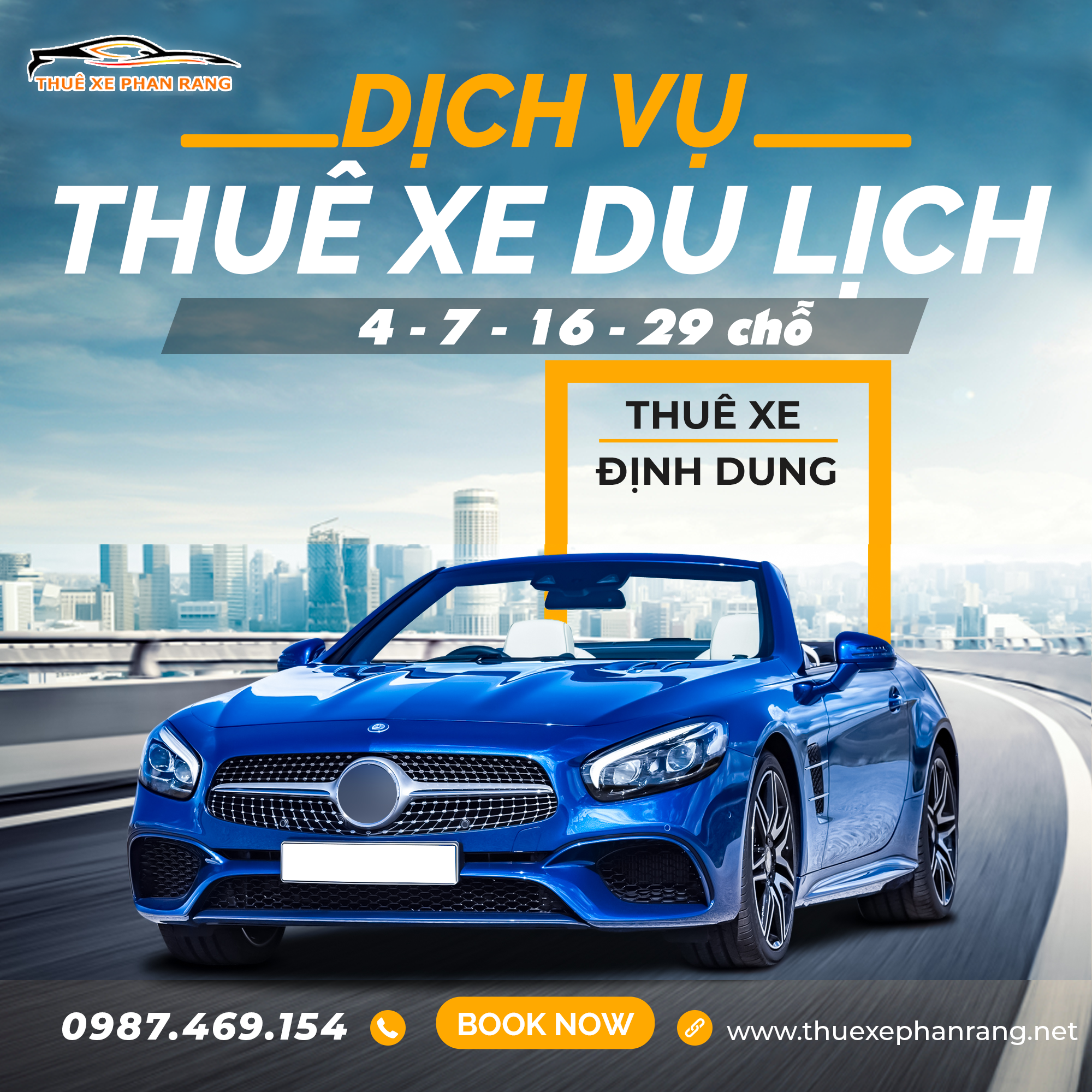 Thuê xe du lịch Phan Rang Ninh Thuận giá rẻ | Định Dung