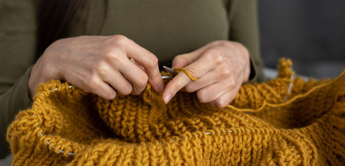 How to Knit a Blanket with Circular Needles