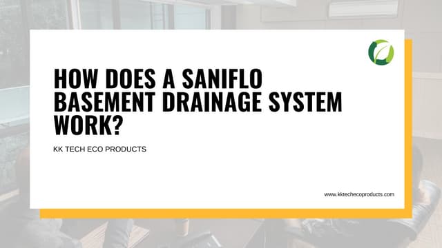 How does a Saniflo basement drainage system work.pdf